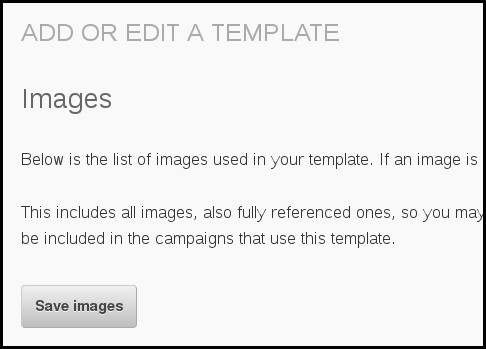 add images to your template, or not