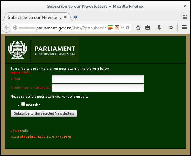 in-session sign up form
