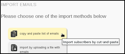 import data copy and paste